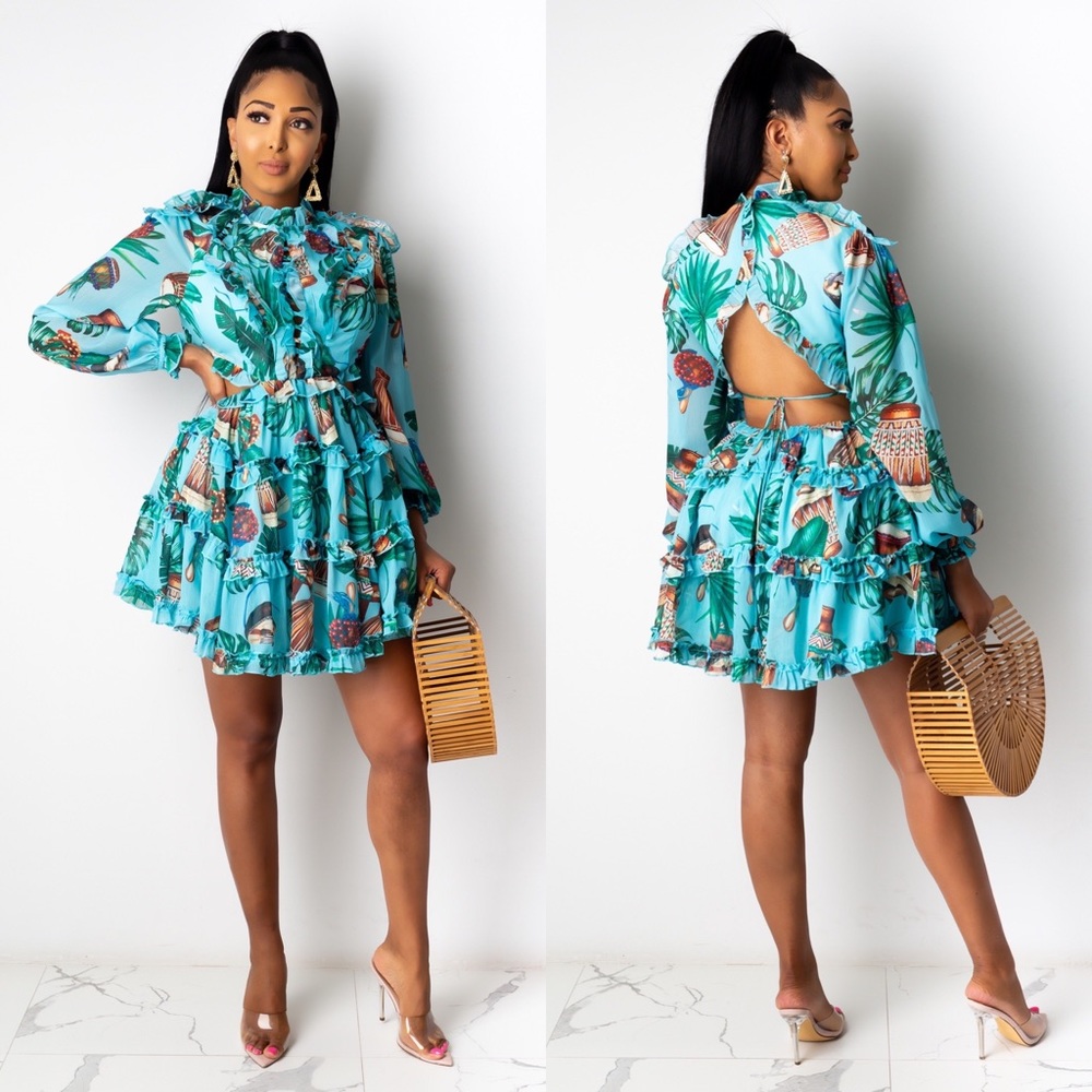 Floral Mini Dress